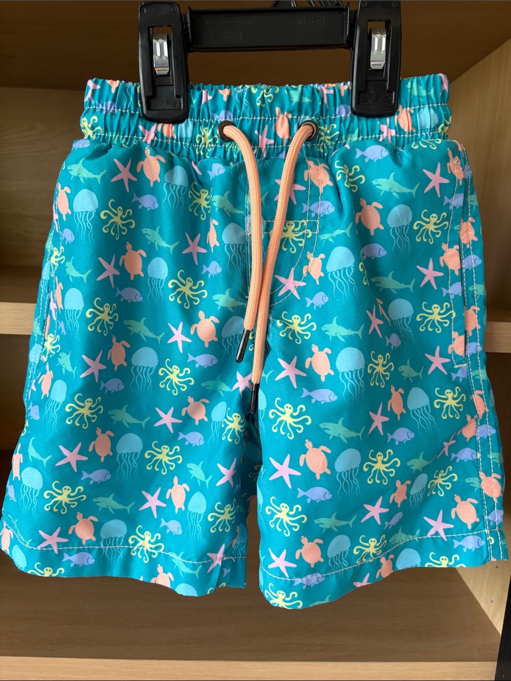 Boys’ Ocean Lined Swim Trunks